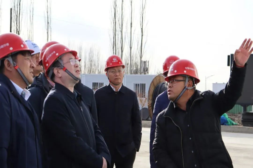 李亮调研呼市沙尔沁污水厂二期、再生水厂项目